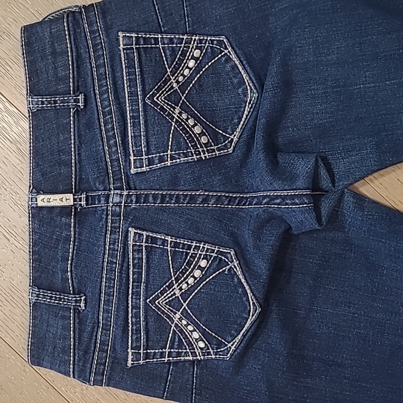 Ariat Real Denim Jeans Women's sz 26S Low Rise Bootcut Denim Jeans - Picture 5 of 14